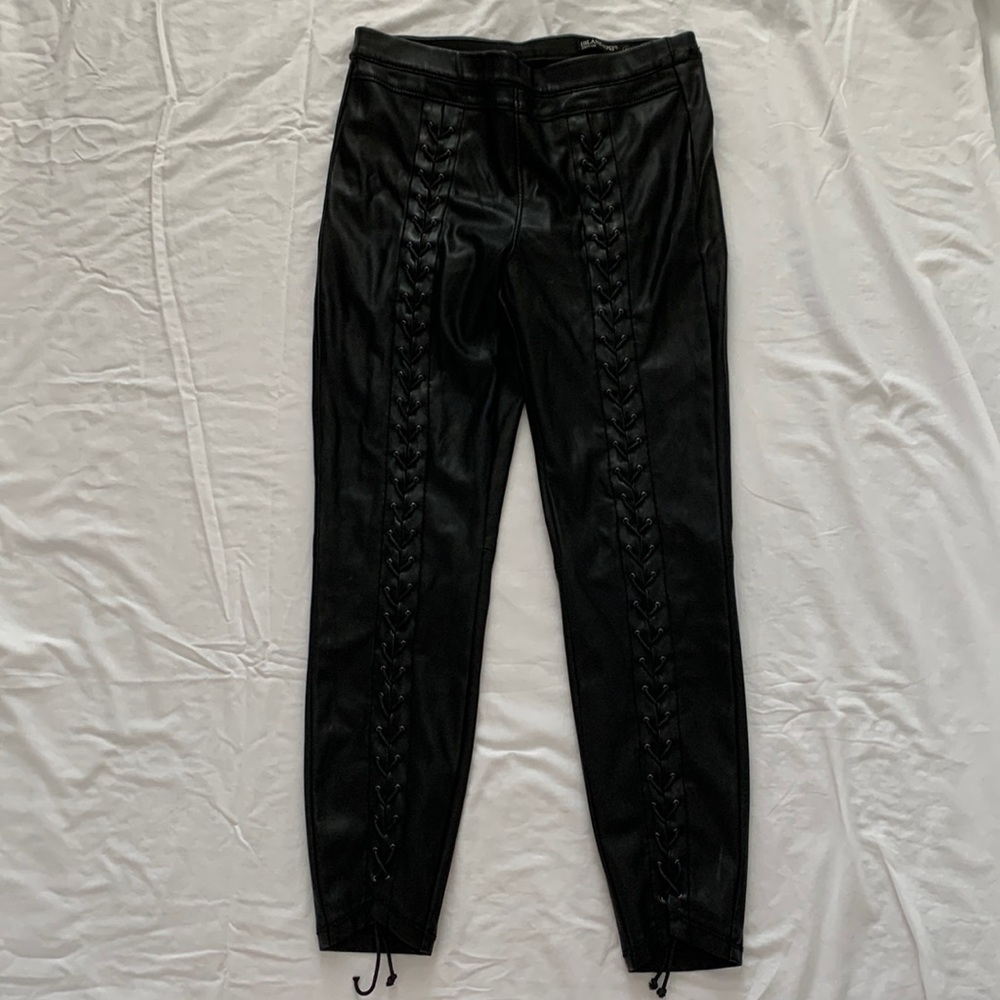 BlankNYC, Faux black leather leggings